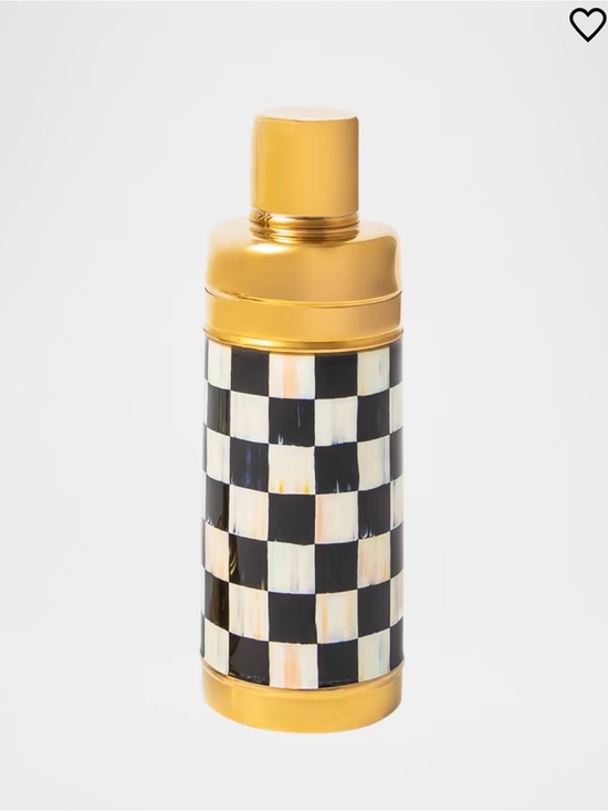 MacKenzie-Childs Other - Mackenzie Childs Courtly Check Cocktail Shaker